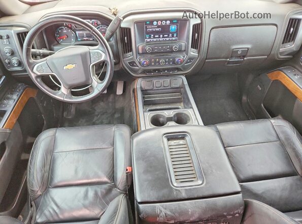 3GCUKSEC4JG186083 2018 CHEVROLET SILVERADO Red Vista del salpicadero