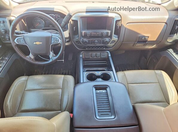 3GCUKSEC5GG203305 2016 CHEVROLET SILVERADO White Dashboard view
