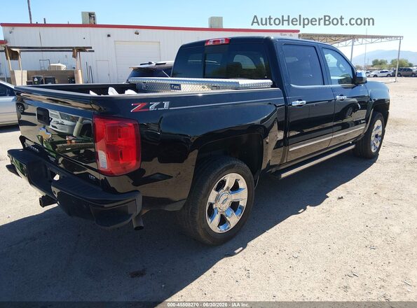 3GCUKSEC5JG106905 2018 CHEVROLET SILVERADO Black უკანა მარჯვენა