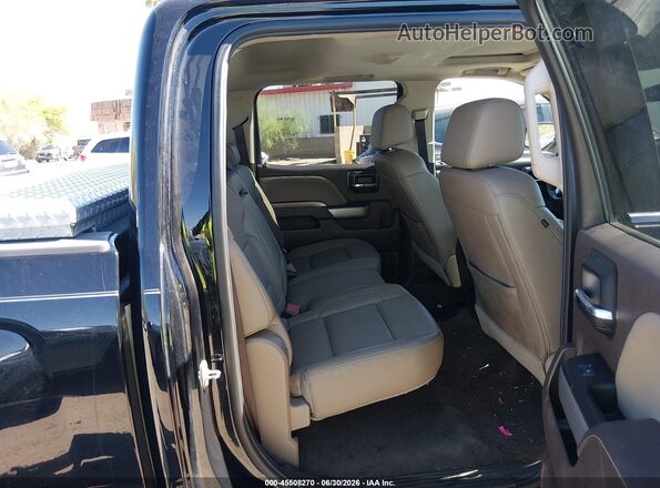 3GCUKSEC5JG106905 2018 CHEVROLET SILVERADO Black VIN კოდის სტიკერის ხედი
