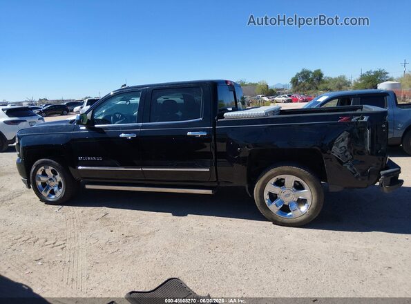 3GCUKSEC5JG106905 2018 CHEVROLET SILVERADO Black უკანა სალონის ხედი