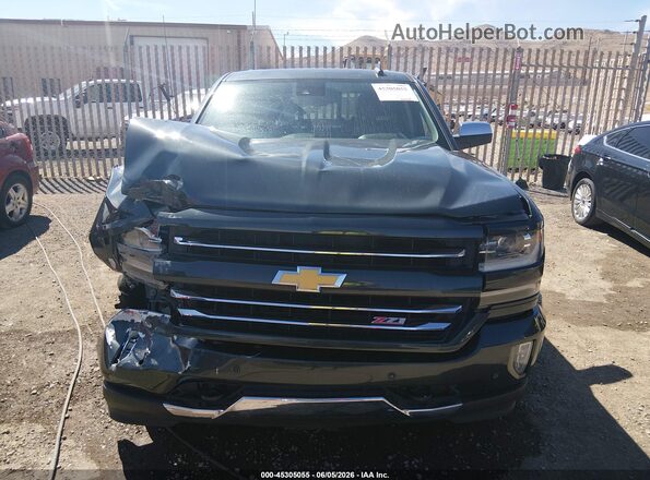 3GCUKSEC5JG244329 2018 CHEVROLET SILVERADO Black Vista del cuadro de instrumentos