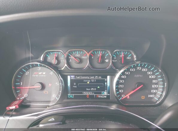 3GCUKSEC6GG367310 2016 CHEVROLET SILVERADO Black Вид задніх сидінь