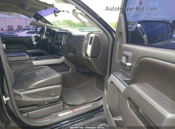 3GCUKSEC6GG367310 2016 CHEVROLET SILVERADO Black Вид салону спереду