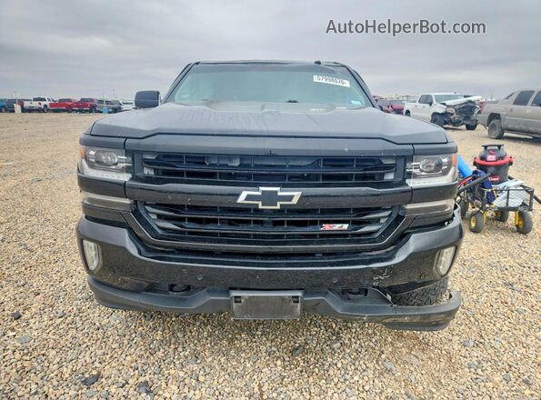 3GCUKSEC6HG100489 2017 CHEVROLET SILVERADO Black Widok z przodu