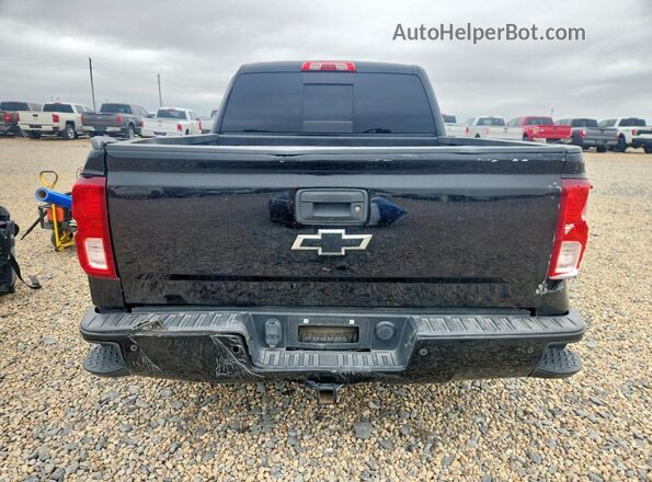 3GCUKSEC6HG100489 2017 CHEVROLET SILVERADO Black Widok z tyłu
