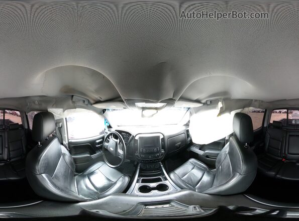 3GCUKSEC6HG100489 2017 CHEVROLET SILVERADO Black Widok naklejki z numerem VIN