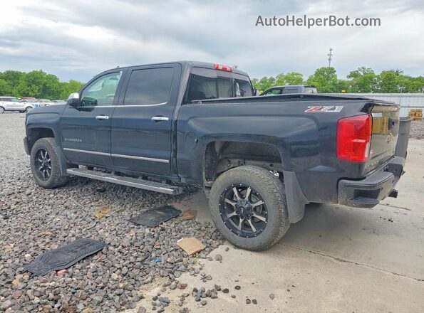 3GCUKSEC7HG256606 2017 CHEVROLET SILVERADO Black Tył lewy