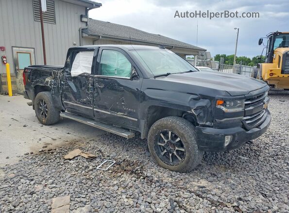3GCUKSEC7HG256606 2017 CHEVROLET SILVERADO Black Przód prawy