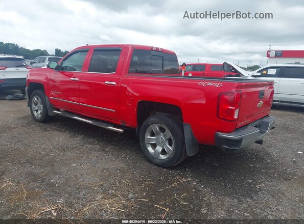 3GCUKSECXGG187005 2016 CHEVROLET SILVERADO Red Հետևի ձախ