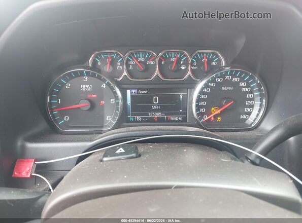 3GCUKSECXGG187005 2016 CHEVROLET SILVERADO Red Հետևի նստատեղերի տեսք