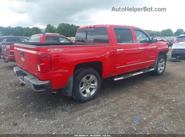 3GCUKSECXGG187005 2016 CHEVROLET SILVERADO Red Հետևի աջ