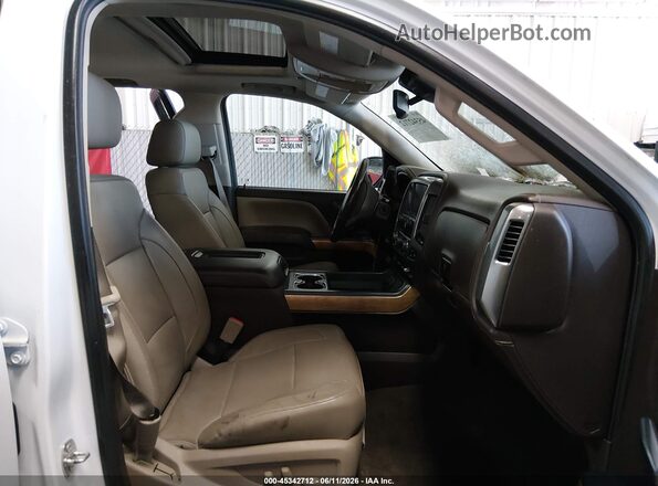 3GCUKSECXGG226627 2016 CHEVROLET SILVERADO White Вид салону спереду