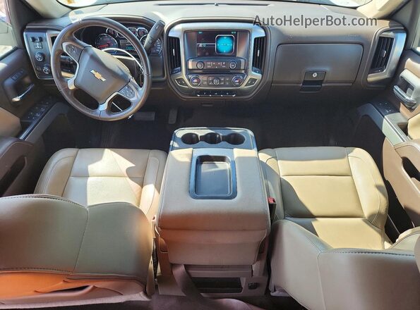 3GCUKSECXGG342135 2016 CHEVROLET SILVERADO White Vista del salpicadero