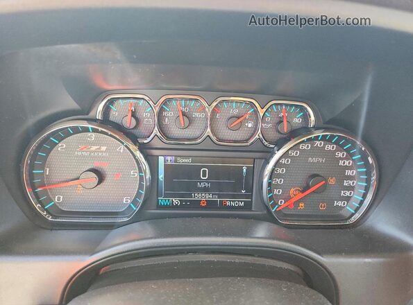 3GCUKSECXGG342135 2016 CHEVROLET SILVERADO White Vista del cuadro de instrumentos