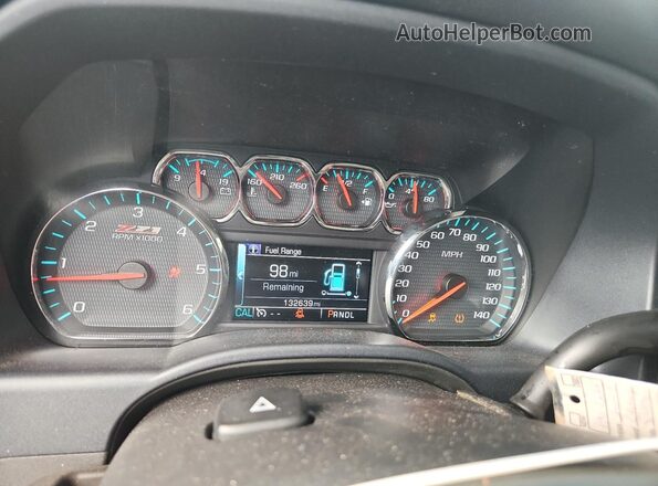 3GCUKSECXHG207514 2017 CHEVROLET SILVERADO Gray Widok zestawu wskaźników