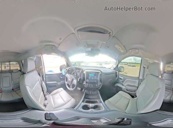 3GCUKSECXHG207514 2017 CHEVROLET SILVERADO Gray Widok naklejki z numerem VIN