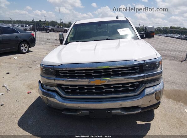 3GCUKSEJ8GG290020 2016 CHEVROLET SILVERADO Белый Вид задней части салона