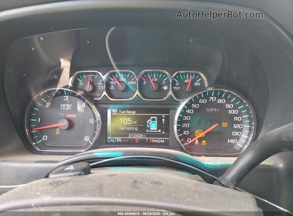 3GCUKSEJ8GG290020 2016 CHEVROLET SILVERADO Белый Вид задних сидений