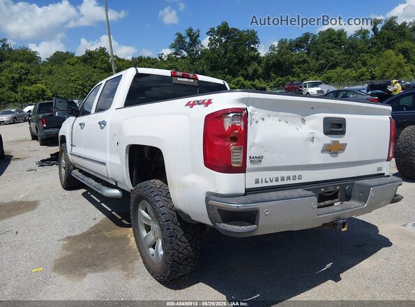 3GCUKSEJ8GG290020 2016 CHEVROLET SILVERADO Белый Задняя левая четверть