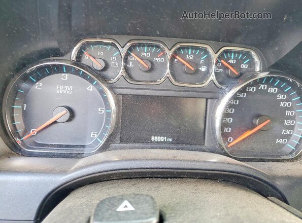 3GCUKSEJ8JG391100 2018 CHEVROLET SILVERADO Black Vista del cuadro de instrumentos