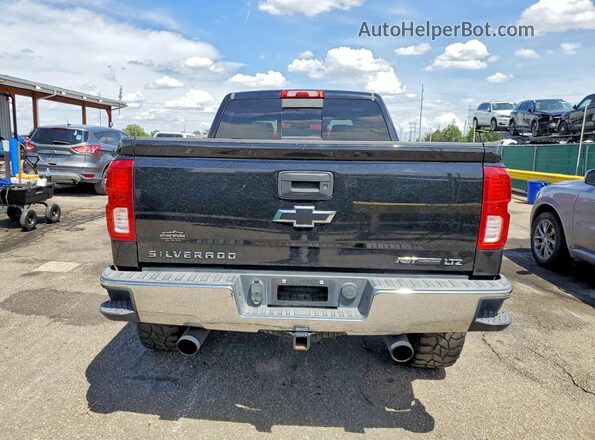 3GCUKSEJ8JG391100 2018 CHEVROLET SILVERADO Black Vista trasera