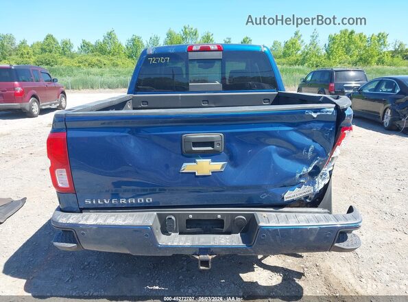 3GCUKTEC0JG257401 2018 CHEVROLET SILVERADO Blue 