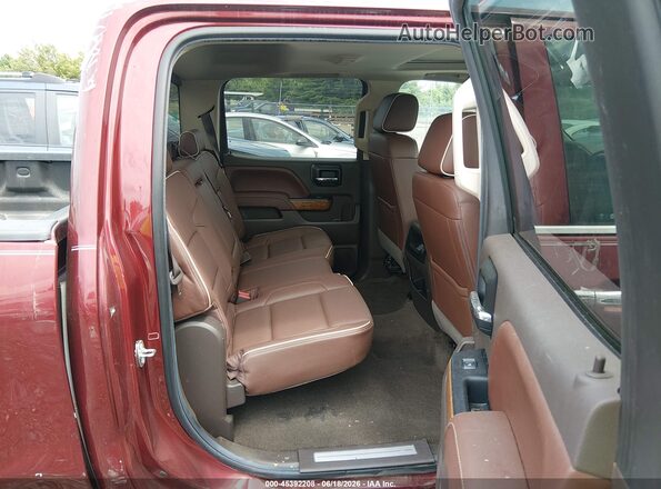 3GCUKTEC5GG217405 2016 CHEVROLET SILVERADO Темно-бордовый Вид наклейки с VIN-кодом