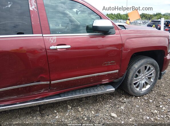 3GCUKTEC5GG217405 2016 CHEVROLET SILVERADO Темно-бордовый 