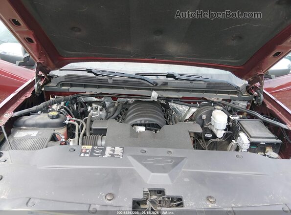 3GCUKTEC5GG217405 2016 CHEVROLET SILVERADO Темно-бордовый Вид сзади