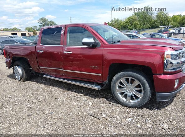 3GCUKTEC5GG217405 2016 CHEVROLET SILVERADO Темно-бордовый Вид задней части салона