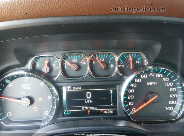 3GCUKTEC7GG196010 2016 CHEVROLET SILVERADO Black Вид задніх сидінь