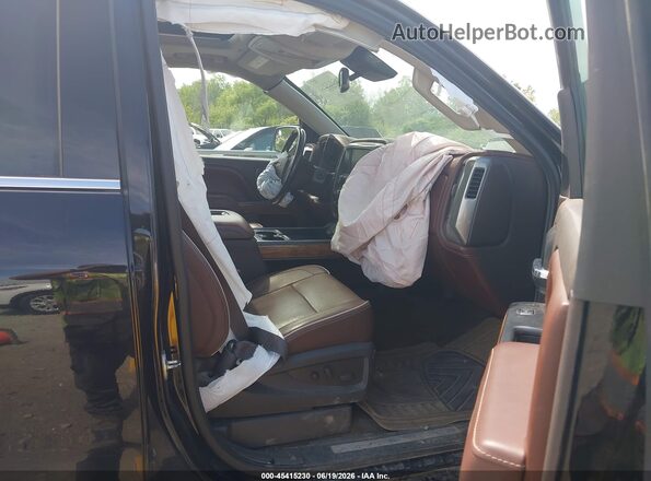 3GCUKTEJXGG253993 2016 CHEVROLET SILVERADO Black Widok wnętrza z przodu