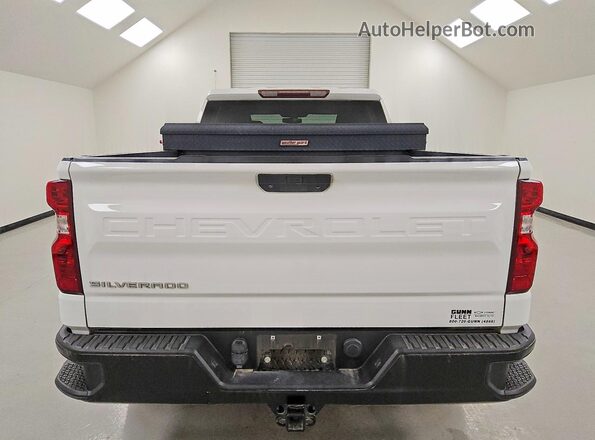 3GCUYAEF4LG293799 2020 CHEVROLET SILVERADO White Vista trasera