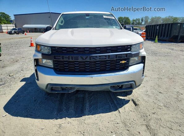3GCUYAEF9LG334301 2020 CHEVROLET SILVERADO White Widok z przodu