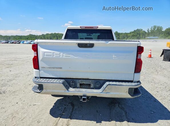 3GCUYAEF9LG334301 2020 CHEVROLET SILVERADO White Widok z tyłu
