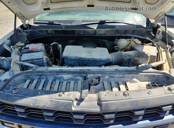 3GCUYAEF9LG334301 2020 CHEVROLET SILVERADO White Widok wnętrza z tyłu