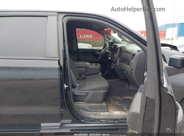 3GCUYBEF0KG700859 2019 CHEVROLET SILVERADO Black Սալոնի դիմացի տեսք