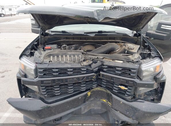 3GCUYBEF0KG700859 2019 CHEVROLET SILVERADO Black Հետևի տեսք