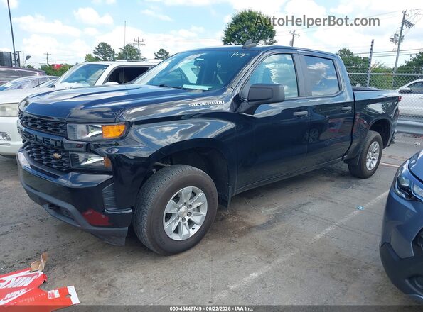 3GCUYBEF5LG317713 2020 CHEVROLET SILVERADO Black Przód lewy