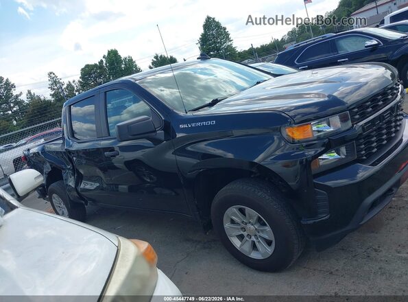 3GCUYBEF5LG317713 2020 CHEVROLET SILVERADO Black Widok wnętrza z tyłu