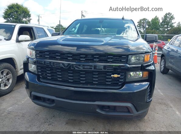 3GCUYBEF5LG317713 2020 CHEVROLET SILVERADO Black Widok zestawu wskaźników