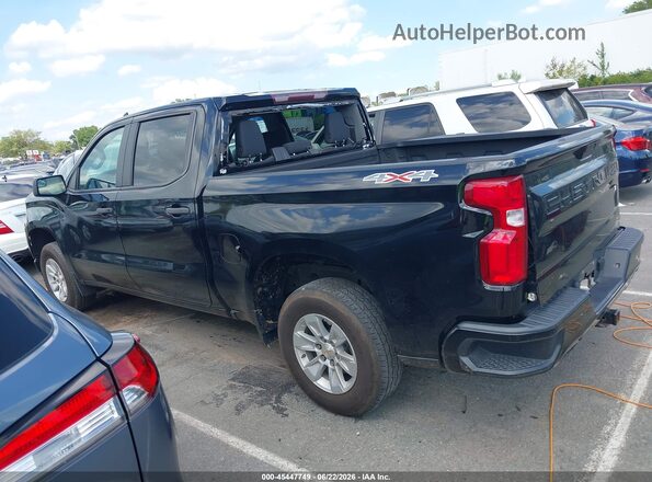 3GCUYBEF5LG317713 2020 CHEVROLET SILVERADO Black Widok wnętrza 360 stopni