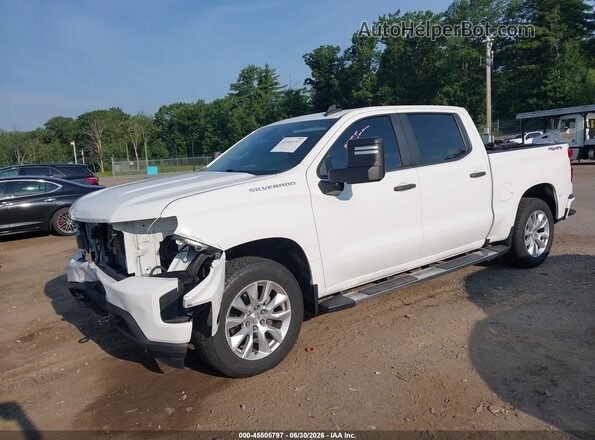 3GCUYBEF5MG320807 2021 CHEVROLET SILVERADO White Przód lewy