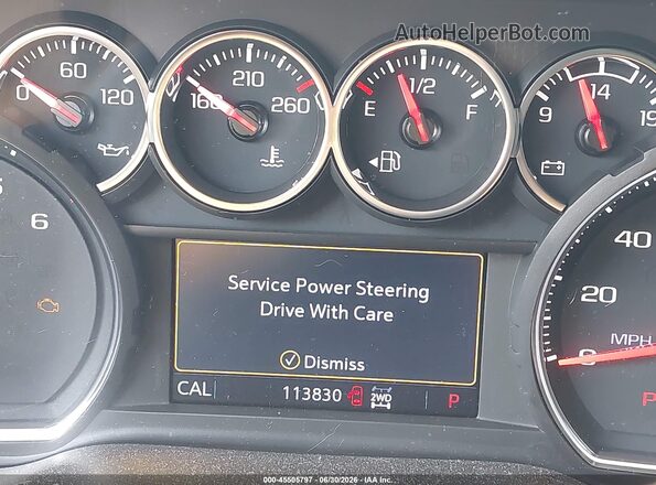 3GCUYBEF5MG320807 2021 CHEVROLET SILVERADO White 