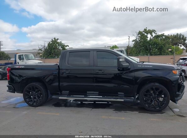 3GCUYBEFXKG700383 2019 CHEVROLET SILVERADO Black Rear interior view