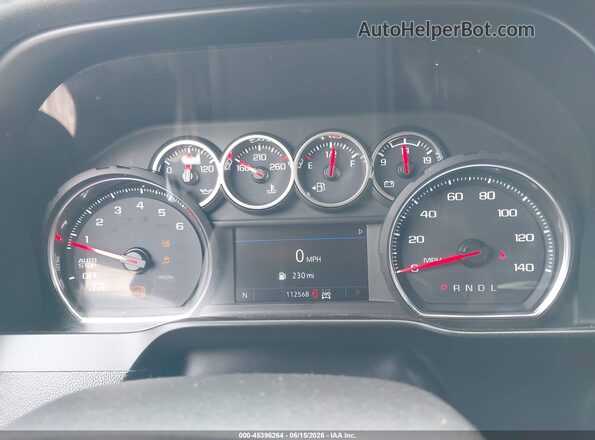 3GCUYDED0LG333425 2020 CHEVROLET SILVERADO Серый Вид задних сидений
