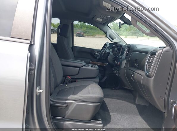 3GCUYDED0LG333425 2020 CHEVROLET SILVERADO Серый Вид салона спереди