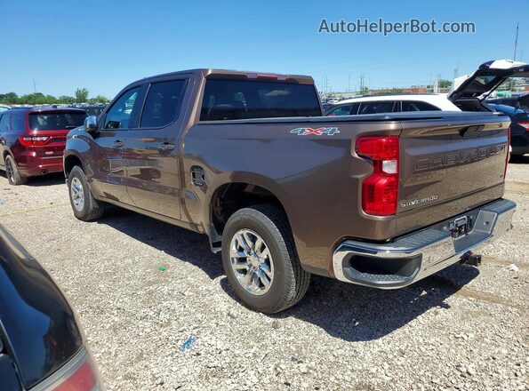 3GCUYDED2KG267703 2019 CHEVROLET SILVERADO Brown Задня ліва чверть