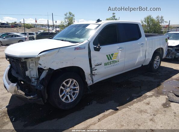 3GCUYDED2LG208121 2020 CHEVROLET SILVERADO White Przód lewy